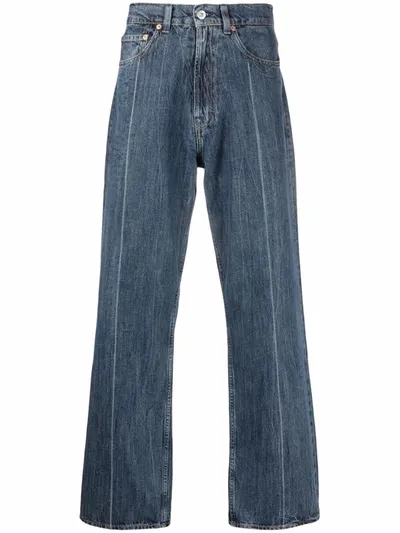 Our Legacy Third Cut Straight-leg Jeans In Blue