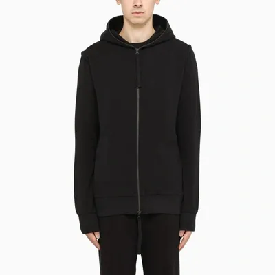 Thom Krom Black Zipped Hoodie