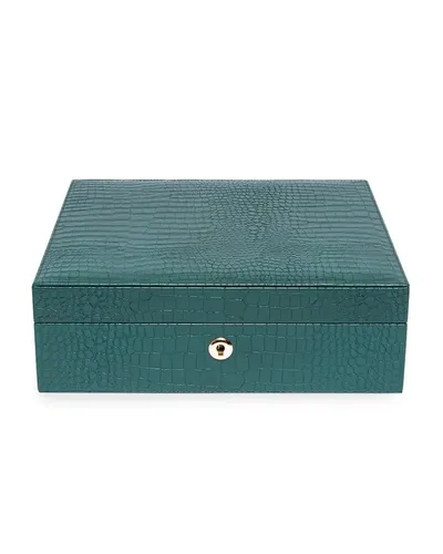 Rapport Brompton Eight-watch Box In Green