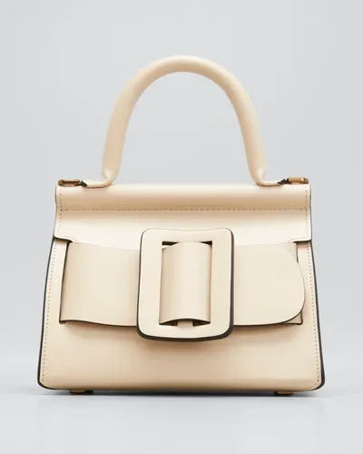 Boyy Karl 19 Small Buckle Top Handle Bag In Meringue