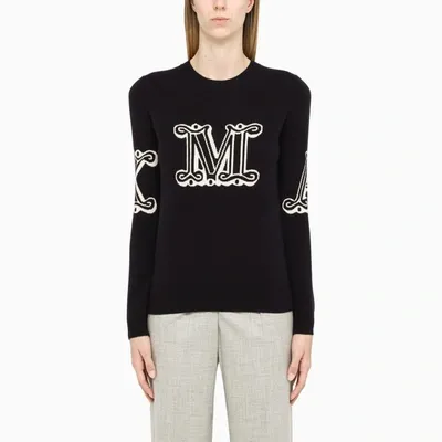 Max Mara Blue Logo Sweater