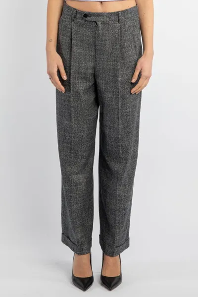 Apc High-waisted Straight Leg Trousers In Multi