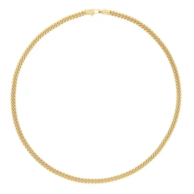 Tom Wood Gold Curb Chain L Necklace