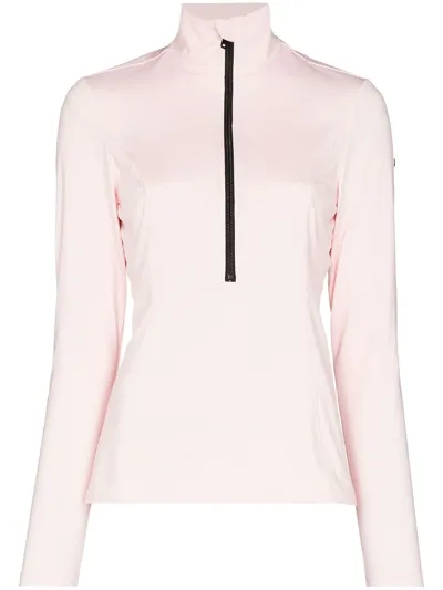 Goldbergh Serena Turtleneck Base Layer Top In Pink