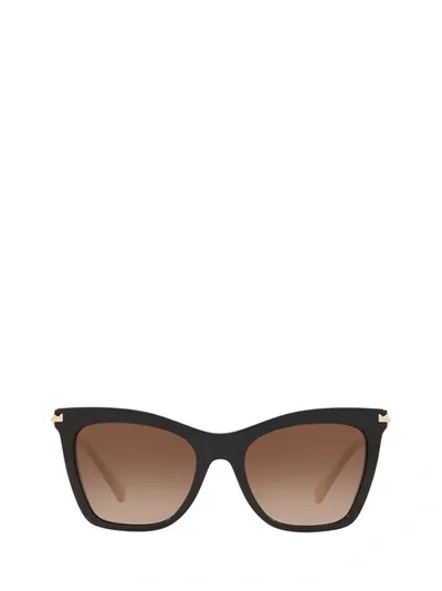 Valentino Garavani Va4061 Black Female Sunglasses In .