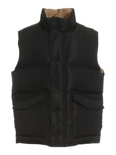 Alexander Mcqueen Padded Bodywarmer In Black