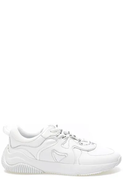 Hogan Low-top Sneakers H597 Calfskin In Weiss