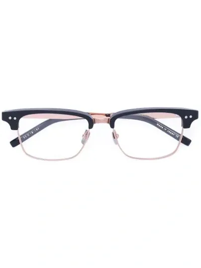 Dita Eyewear Square Glasses Frames In Black