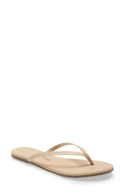 Tkees Foundations Matte Flip Flops In Beige