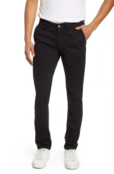 Nn07 Marco 1400 Slim Fit Chinos In Black