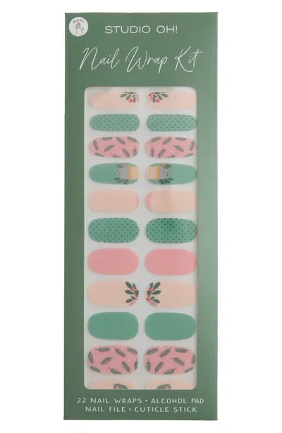 Studio Oh Festive Felines Nail Wrap Kit