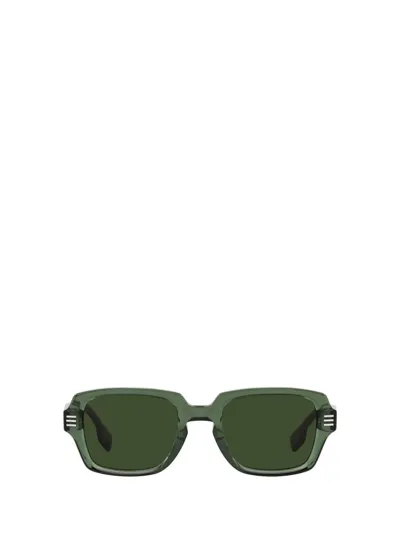 Burberry Eyewear Eldon Square-frame Sunglasses In Green