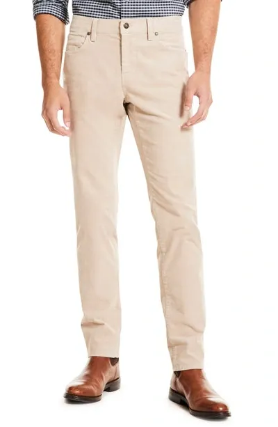 Brooks Brothers Stretch Cotton Corduroy Five Pocket Pants In Plazataupe