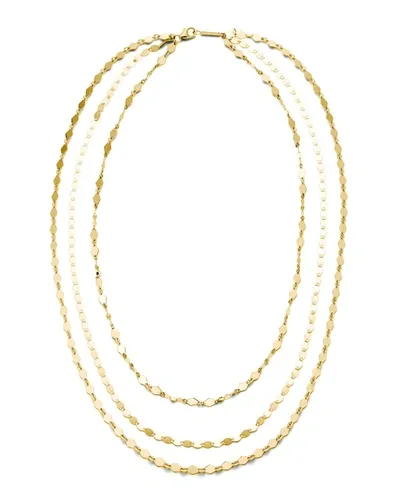 Lana 14k Gold Roma 3-strand Necklace