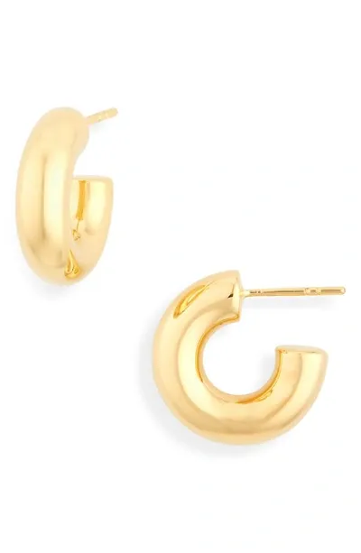 Missoma Ohrringe Medium Chubby Hoop Aus Gold