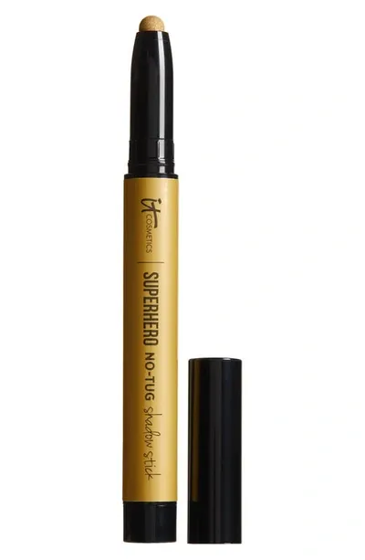 It Cosmetics Superhero No-tug Eyeshadow Stick In Gallant Gold