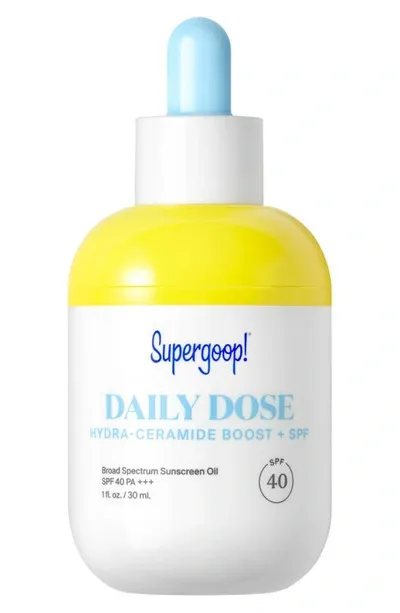 Supergoopr Supergoop!® Supergoop! Daily Dose Hydra-ceramide Booster Spf 40 Sunscreen Face Oil