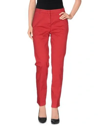 Incotex Pants In Red