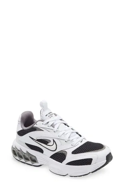 Nike White/black Zoom Air Fire Sneakers In Photon Dust/ White/ Pewter