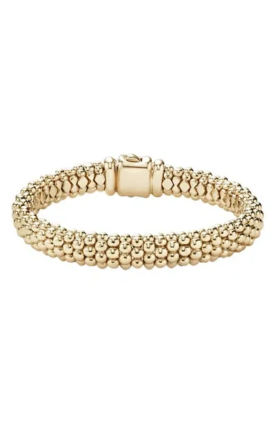 Lagos Caviar Gold Collection 18k Gold Beaded Bracelet