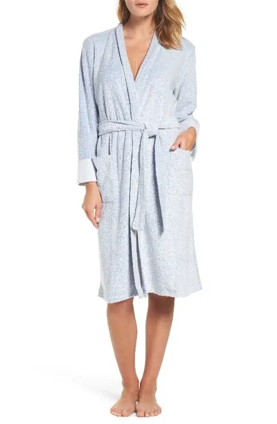 Natori 'nirvana' Midi Robe In Blue