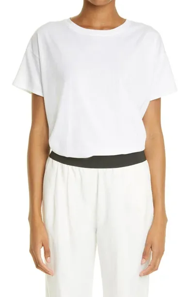 Loulou Studio Basiluzzo Cotton T-shirt In White