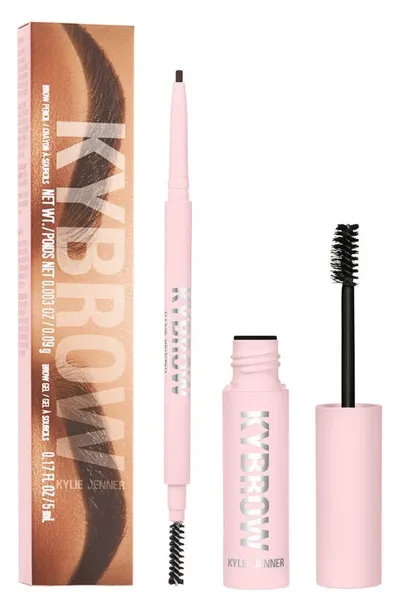 Kylie Cosmetics Kybrow Brow Gel & Pencil Kit In Dark Brown