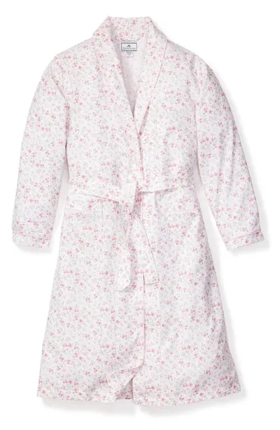 Petite Plume Kids' Baby's, Little Girl's & Girl's Dorset Floral Robe In White