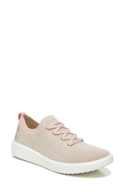 Bzees March On Sneakers In Almond Metallic Knit