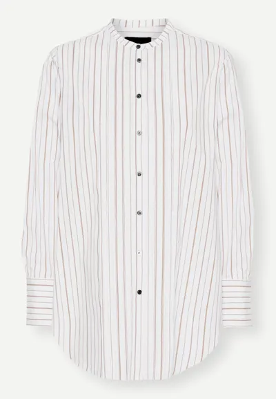 Birgitte Herskind Cole Shirt - Desert Stribe In White