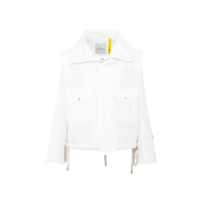 Moncler Genius 2 Moncler 1952 Koli Drawcord Jacket In White