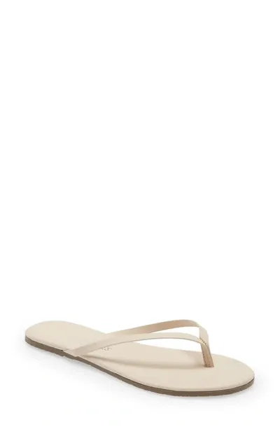 Tkees Foundations Matte Flip Flop In White