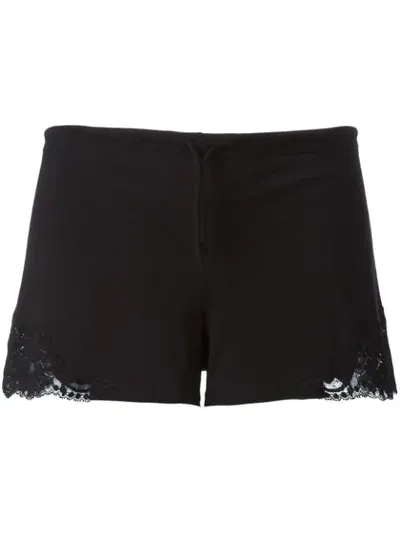 La Perla Souple Lace Shorts In Black