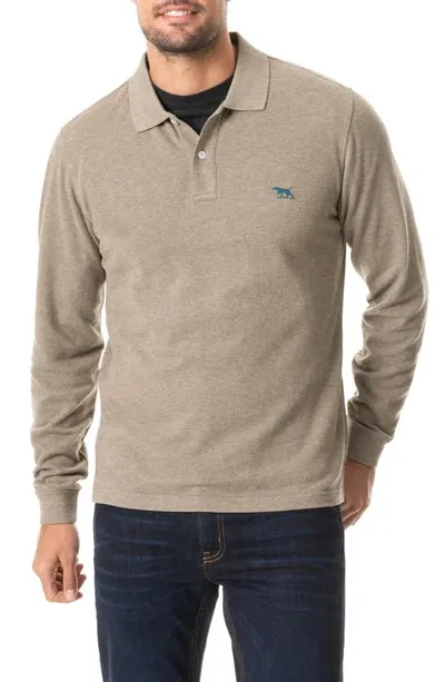 Rodd & Gunn - Gunn Long Sleeve Polo In Latte 004539-16