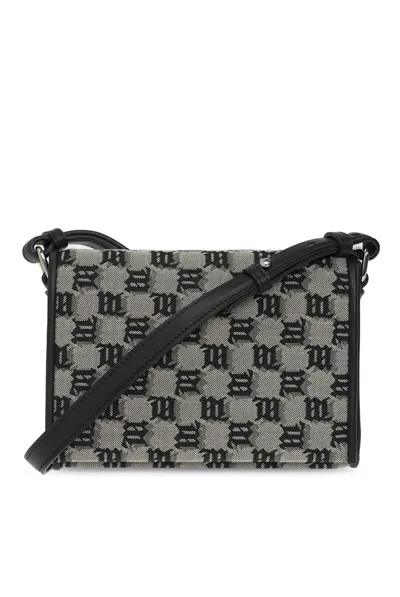 Misbhv Monogram-jacquard Shoulder Bag In Multi