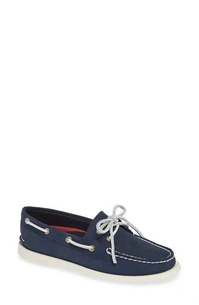 Sperry Authentic Original Boat Shoe In Navy, Women's At Urban Outfitters