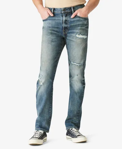 Lucky Brand 410 Athletic Straight Leg Jeans In Blue