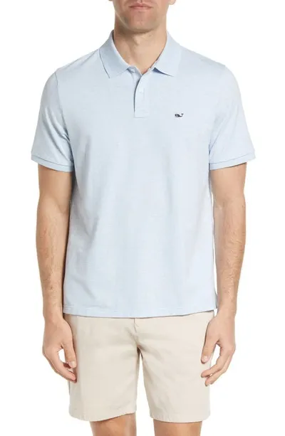 Vineyard Vines Edgartown Classic Fit Pique Polo Shirt In Jake Blue