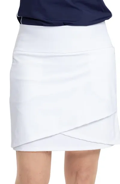 Kinona Wrap It Up Golf Skort In White