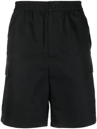 Burberry Cargo Shorts In Black