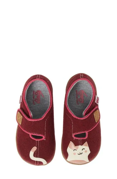 See Kai Run Cruz Slipper In Berry Kitty