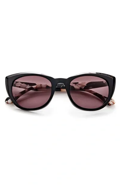 Gemma Heart Of Glass 52mm Cat Eye Sunglasses In Carbon