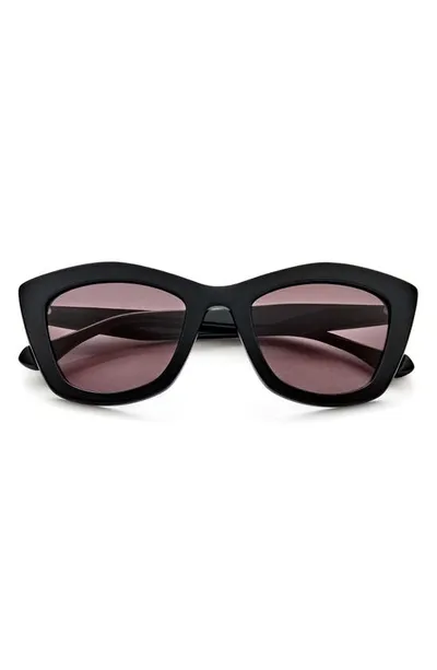 Gemma Casanova 51mm Rectangle Sunglasses In Carbon