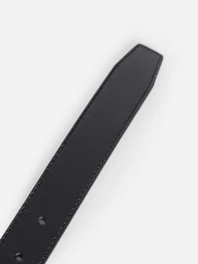 Comme Des Garçons Belts In Black