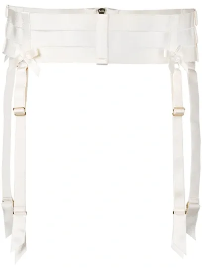 Bordelle Strap Suspender Belt In Neutrals