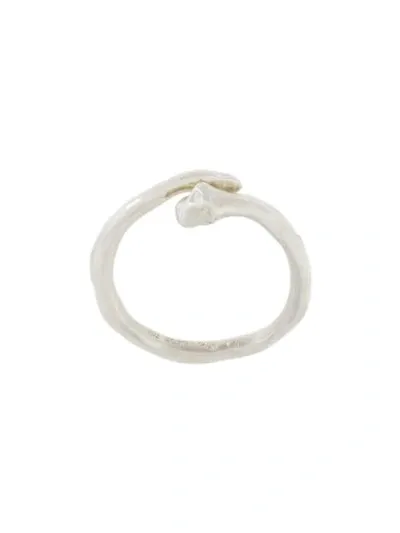 Rosa Maria 'penna' Ring In Metallic