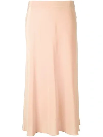 Aspesi High-rise Midi Skirt In Pink