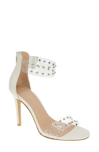 Bcbgeneration Jixa Sandal In Pearl Clear