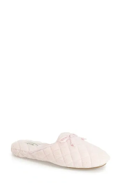 Patricia Green Chloe Microterry Slippers In Light Pink