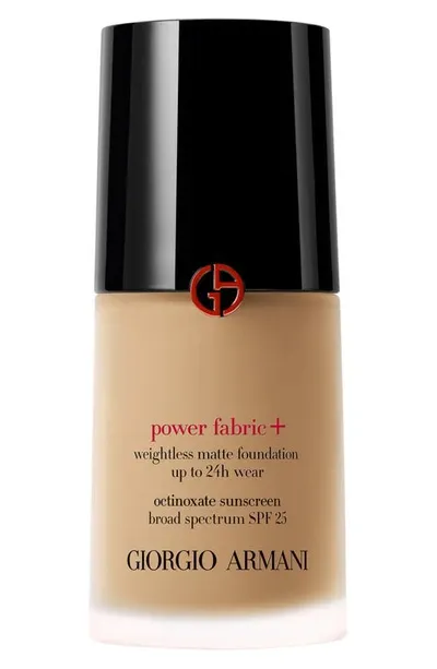 Giorgio Armani Armani Beauty Power Fabric+ Foundation Spf 25 In 6